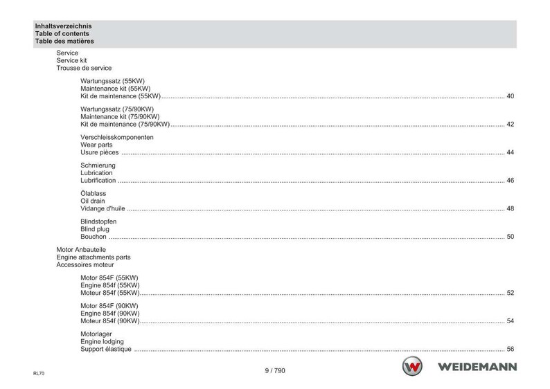 Weidemann 5080 T4f Wheel loader Parts Manual PDF | Illustrated Catalog | Instant Download image 9