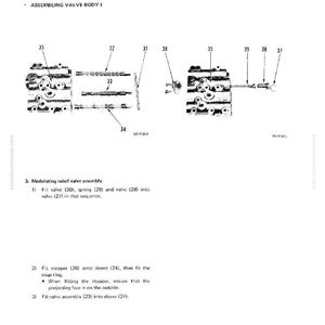 Puede incluir: Diagrama detallado de un conjunto de v&aacute;lvula de control de transmisi&oacute;n, con etiquetas y n&uacute;meros de pieza. La imagen incluye ilustraciones detalladas de componentes de v&aacute;lvula, para la reparaci&oacute;n de autom&oacute;viles.