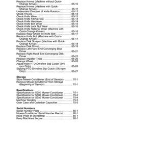 Manuale d'uso/guida per tosaerba John Deere S300, S250, S350 in formato PDF / Download immediato immagine 5