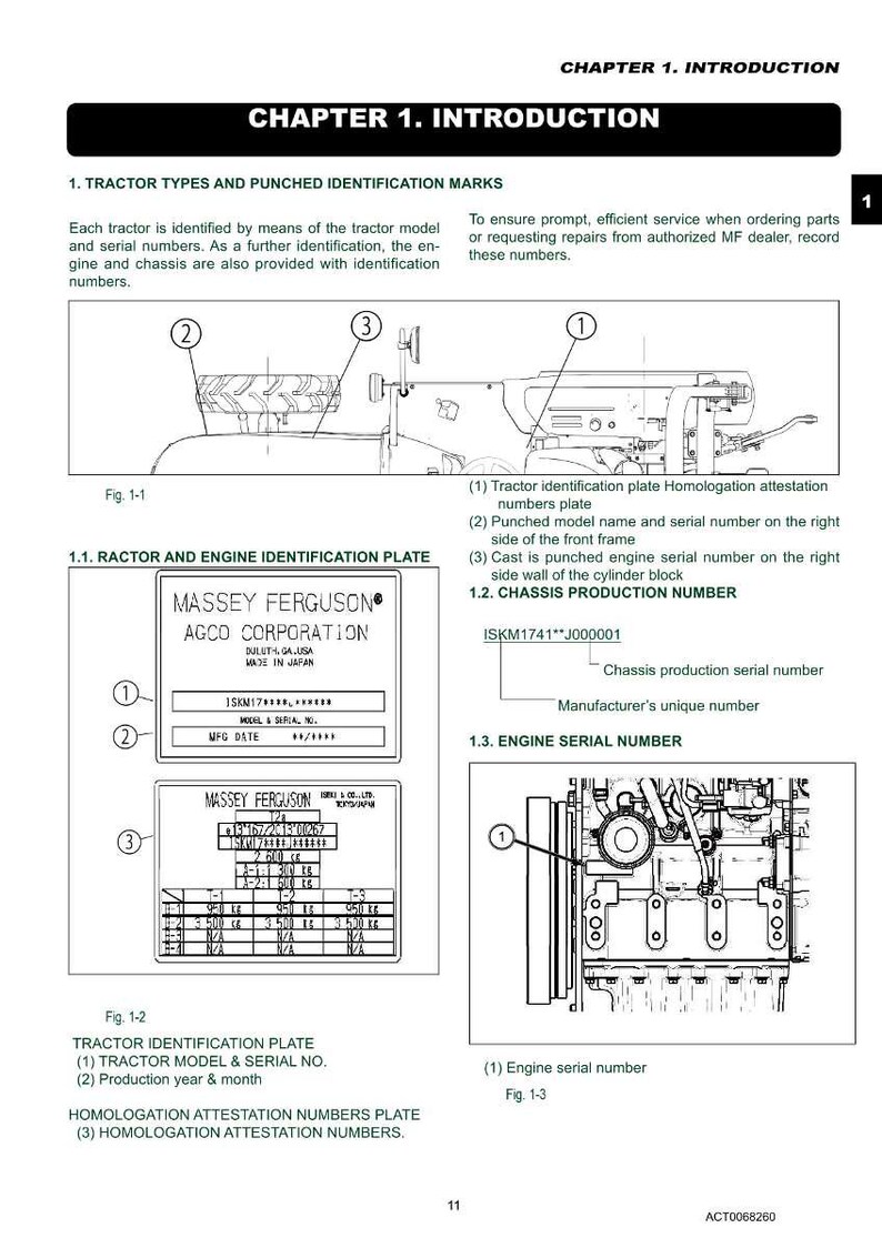 Massey ferguson 1735 1740 M Tractor Service Manual PDF | Workshop Repair | Instant Download image 11