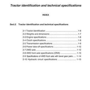 Manual de servicio para tractores Massey Ferguson 2210, 2225 y 2235 en formato PDF / Reparación de taller / Descarga instantánea imagen 9