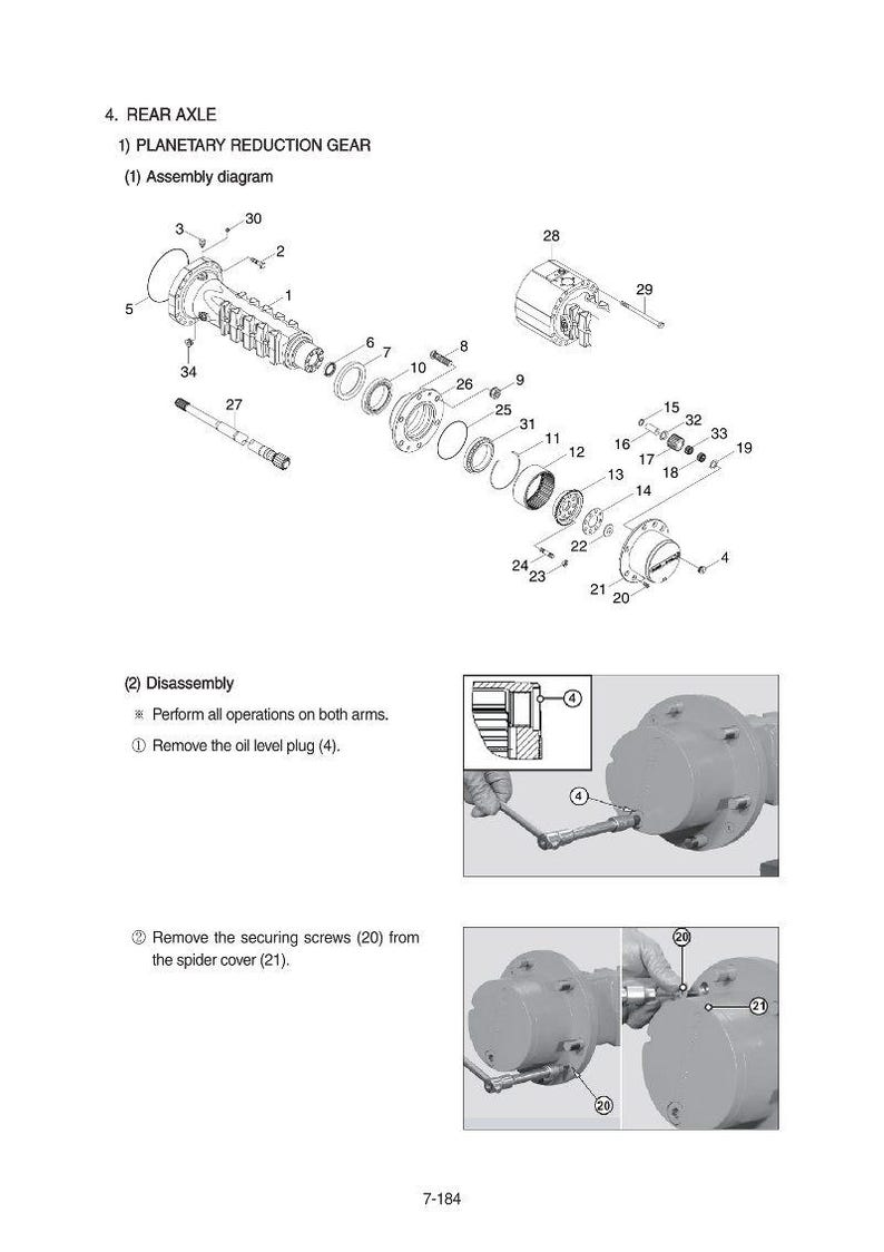 Manual de servicio de la excavadora de ruedas Hyundai R60WVS Pro / PDF / Descarga instantánea imagen 5