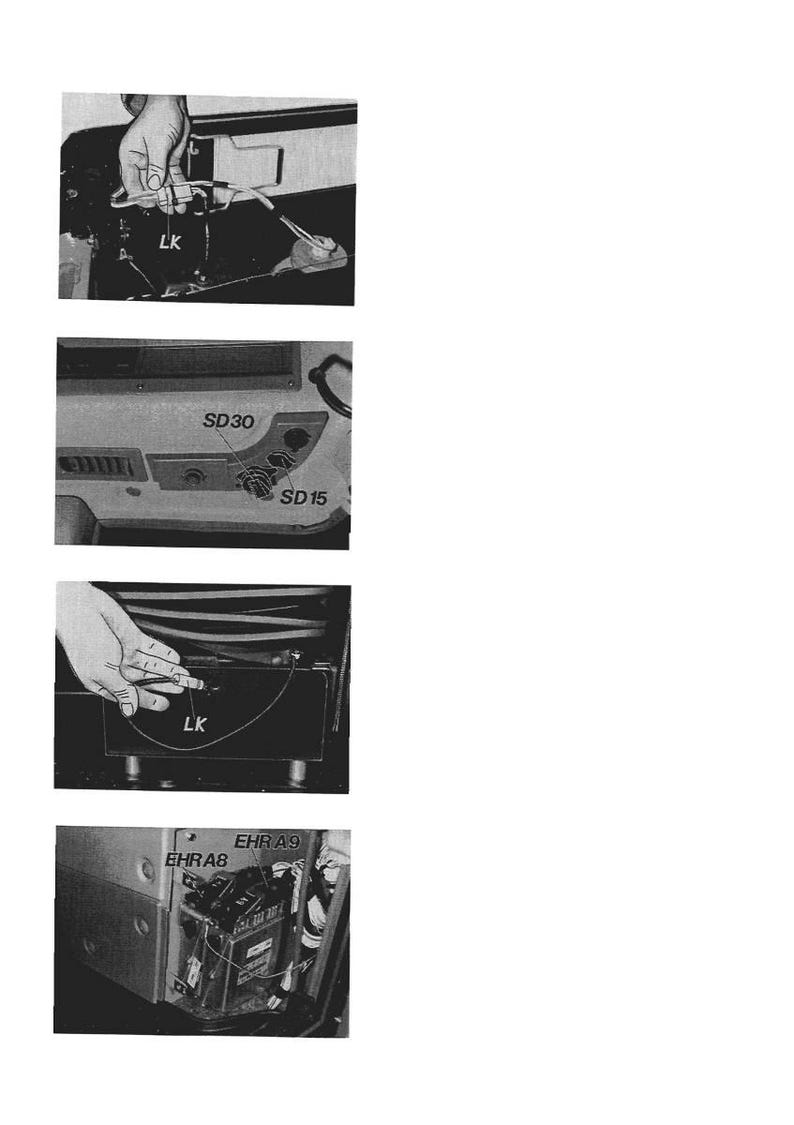 May include: A series of four black and white images showing close-ups of machinery components. The images include text labels such as "LK", "SD30", "SD15", "EHR A8", and "EHR A9", suggesting technical or industrial equipment.