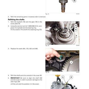 Massey Ferguson 7700 Serie 7714 7726 Traktor Service Handbuch PDF | Werkstattreparatur | Sofort Download Bild 7