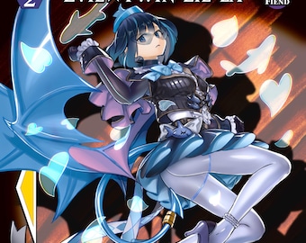 Full art Evil Twin Lil-la Yugioh foil card