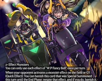 Full art W:P Fancy Ball Yugioh foil card