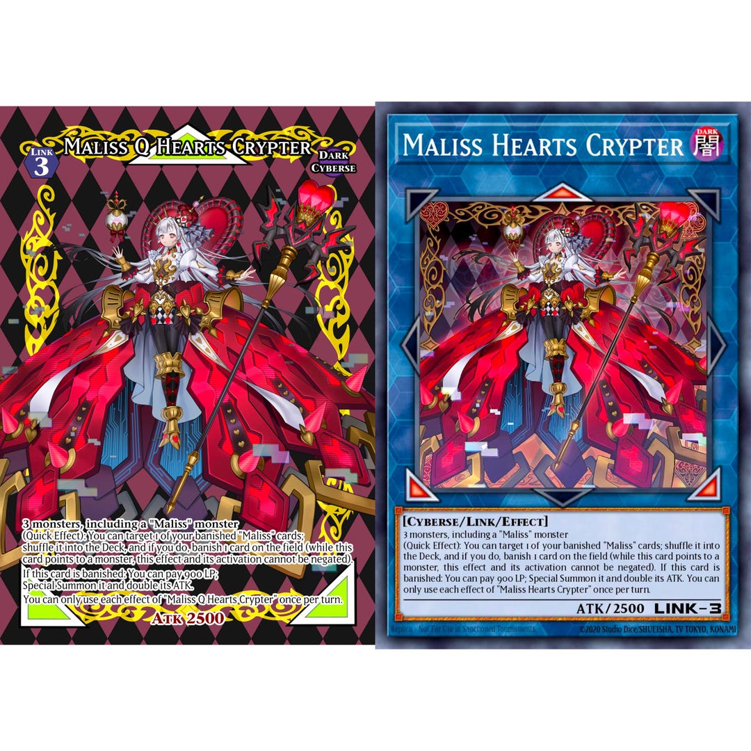 Maliss Hearts Crypter Foil Card Full Art - Etsy
