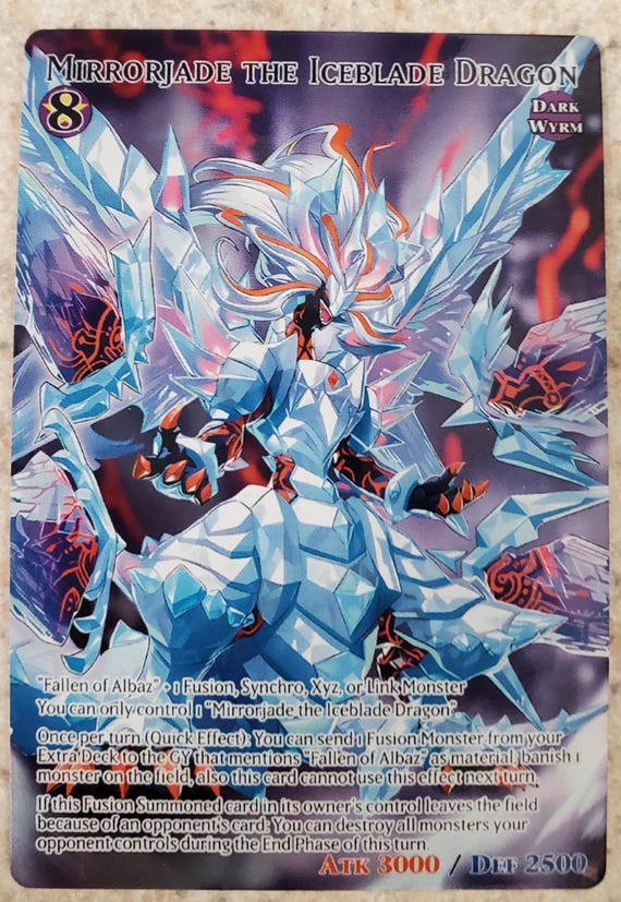 Full Art Mirrorjade Yugioh Foil Card - Etsy