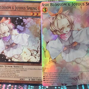 Ascheblüte & fröhlicher Frühling Karte Yugioh Englisch