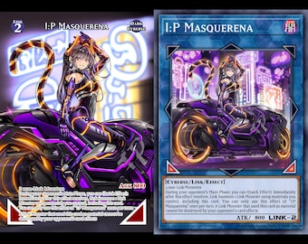 Full art I:P Masquerena alt art Yugioh foil card