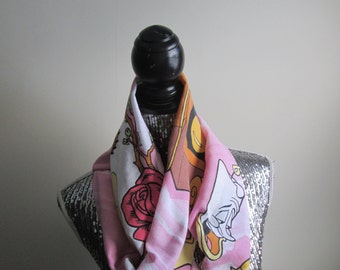 Vintage Beauty and the Beast Disney Infinity Cozy Scarf