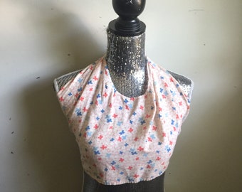 Vintage 70s Floral Halter Top