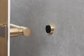 Minimalist Adhesive Door Stop - Stainless Steel or Brass, Wall Mounted by Adhesive or Screw, I-205 EVI Hardware. product logo