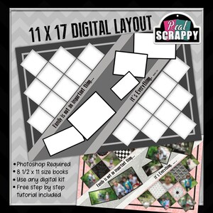 Modello di album digitale - 8 1/2 x 11 - La famiglia è importante