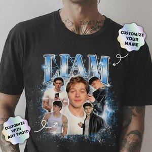 Custom Girlfriend Shirt, Bootleg Photo Shirt, Gifts For Him, Husband, Boyfriend