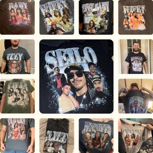 Custom Girlfriend Shirt, Bootleg Photo Shirt, Wifey Shirts, Gifts For Him, Husband, Boyfriend image 3