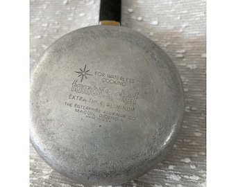 Vintage 8 Quart Aluminum Oval Roaster by Tournus France | Oval