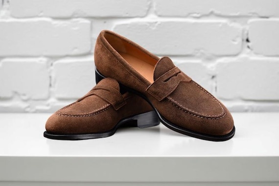 Men’s Suede Shoes Casual Dress Loafers Classic Soft Leather Comfortable Footwear Amazon.com | PPXID Men main image 3