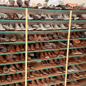 Handgemaakte bruinleren oxfordschoenen: formele herenschoenen afbeelding 6