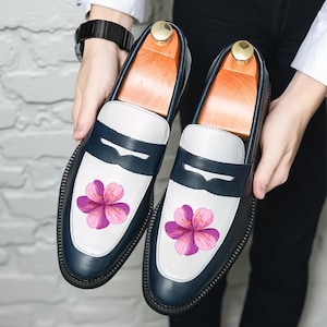 dress shoes with designs Unisex Genuine Leather Pumps with Round Toes and Flat Heels, Lace-Up Closure, Waterproof Dress Shoes for Spring and Fall from Dhgate Dress Shoes