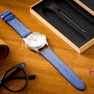 Stingray Strap Watch Blue - Etsy display picture 1