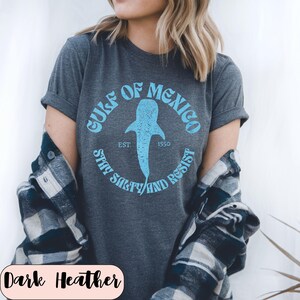 Gulf of Mexico T-Shirt, Turtle Shirt, Stay Salty & Resist Tee, Gift for Mom, Birthday Gift, democratic tee, anti trump, political tshirt