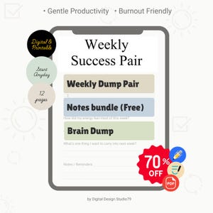 Tygodniowy planer ADHD, wsparcie funkcji wykonawczych, organizer dla uczniów (wersja cyfrowa do pobrania)