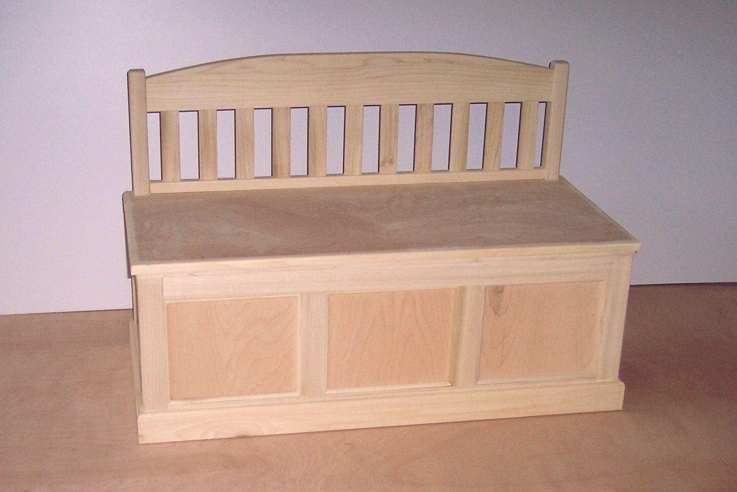 Wooden Toy Chest unfinished | Etsy