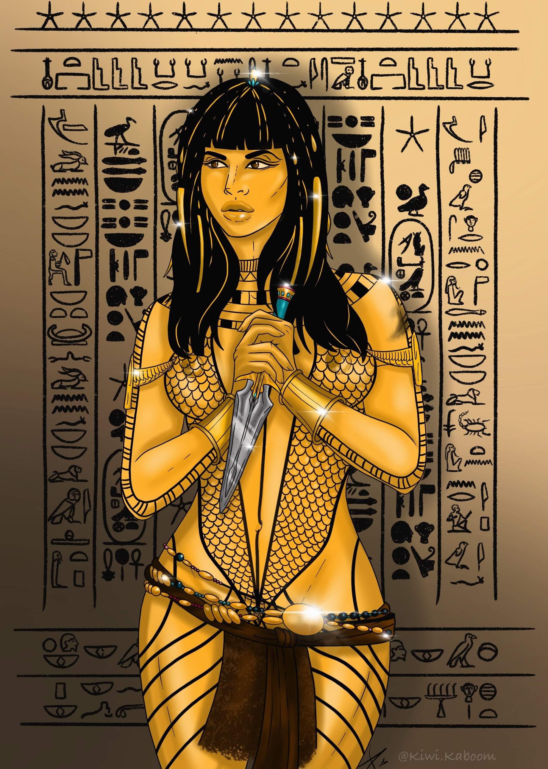 Anck-su-namun Print - Etsy, image size:1841x2582