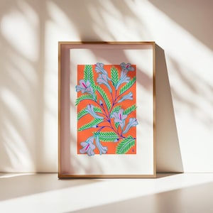 Jacaranda / Stampa Giclée d'arte / Flora mediterranea