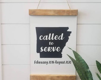 Called to Serve, missionary sign, lds sign, lds, lds mission sign, custom sign, custom missionary sign , lds custom sign