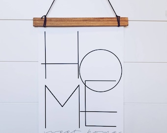 Home sweet home sign, Home sign, Home sweet home decor, modern decor, farmhouse sign, farmhouse decor, modern home sign