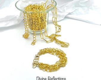 Multiple Gold Chains Bracelet