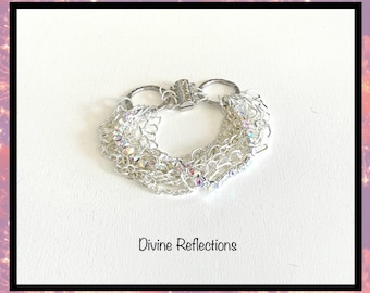 Multi Chain Bracelet with Magnetic Clasp