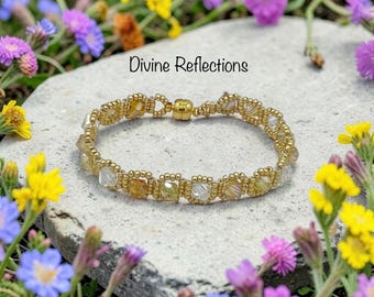 Multi Color Crystal Bracelet,Magnetic Clasp