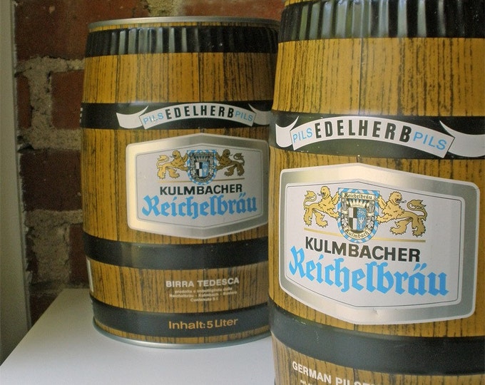 Vintage German Mini Beer Keg Pilsener Kulmbacher Etsy
