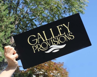 Hanging Blade Sign, Outdoor Shop Sign, Store Front Business Logo, Flag Sign, Double Sided Projecting Sign, Salon Sign, Wall Mounted Sign