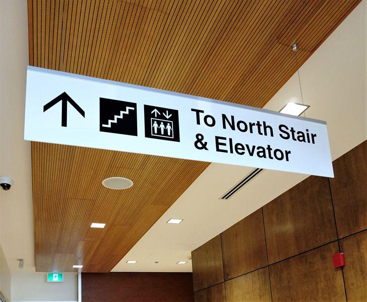 Order Here Sign, Directional Sign, Blade Sign, Way Finding Lobby Sign ...