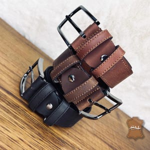 Custom Craft Belt & Keepsake Tin - Personalized Handcrafted Leather Gift Set for Men Who Appreciate Legacy
