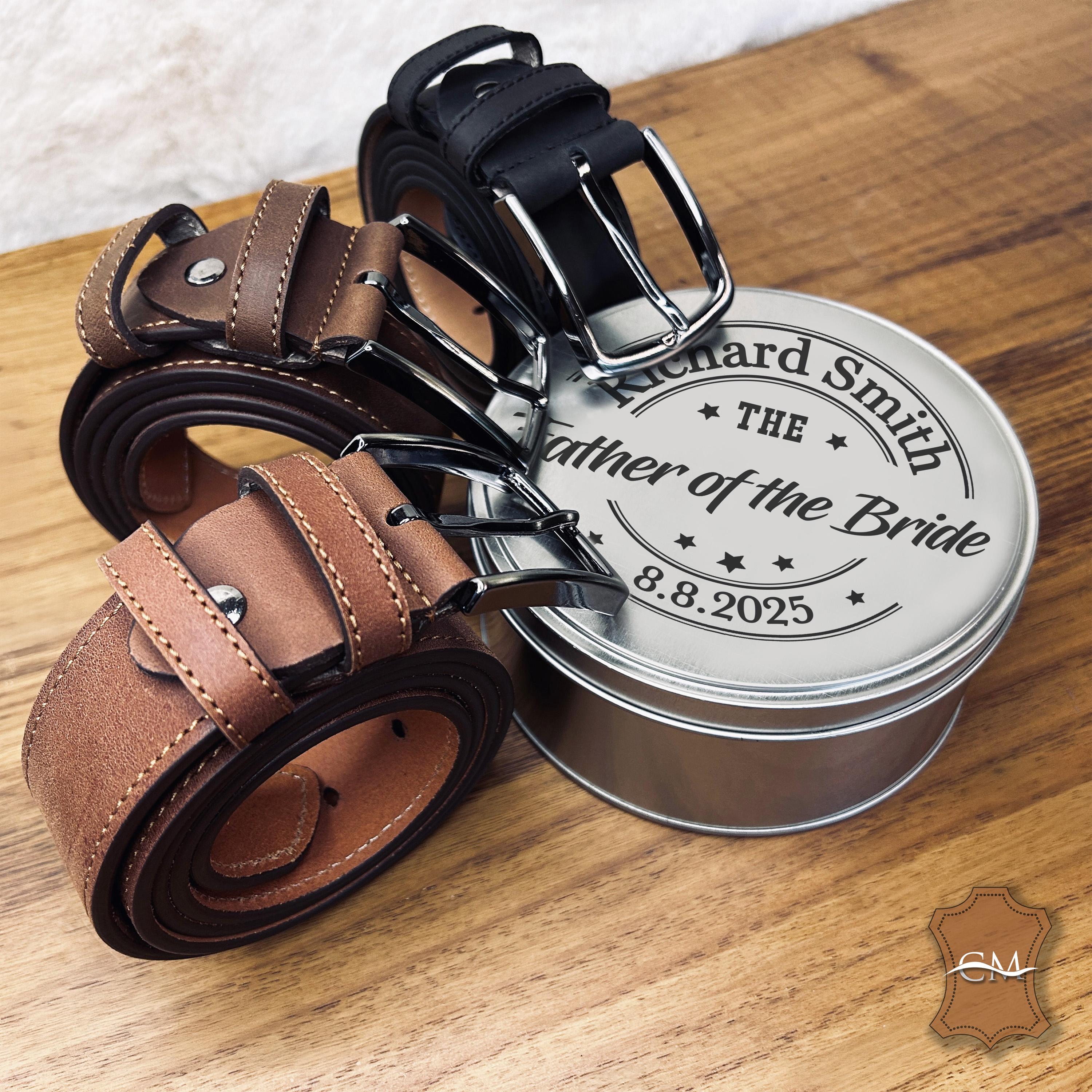 Custom Handmade Genuine Leather Belt, Anniversary, Birthday 
