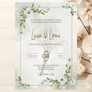 Invitación I Boda I Plantilla I Tarjeta de Menú de Boda I Papelería de Boda I Personalizada I Destacado I Plantilla de Menú de Boda DIY