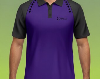 Burden Polo Shirt – Purple/Black or Red/Black