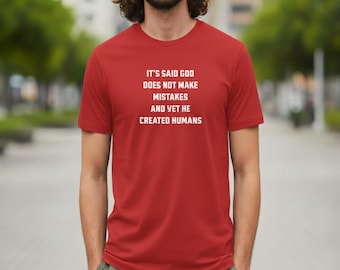 GOD T-SHIRT - HUMOROUS