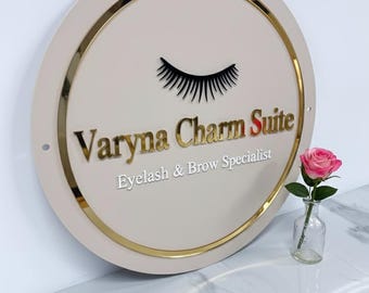 Custom Acrylic Business Sign | Custom Logo Sign | Business Signage