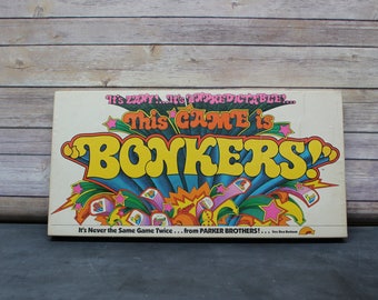 1978 This Game is Bonkers Board Game, Parker Brothers, Complete