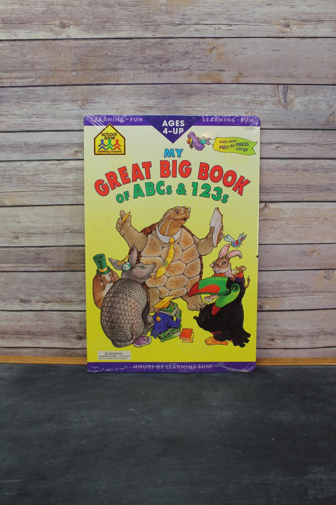 Vintage 1998 My Big Book of ABC's and 123's School Etsy