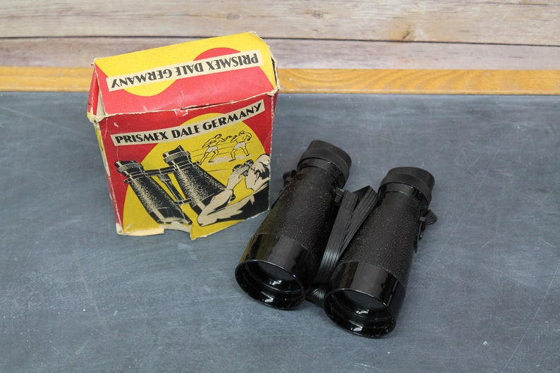 Dale Germany Vintage Prismex Toy Binoculars German Toy Binoculars 1950/'s Plastic Toy Binoculars