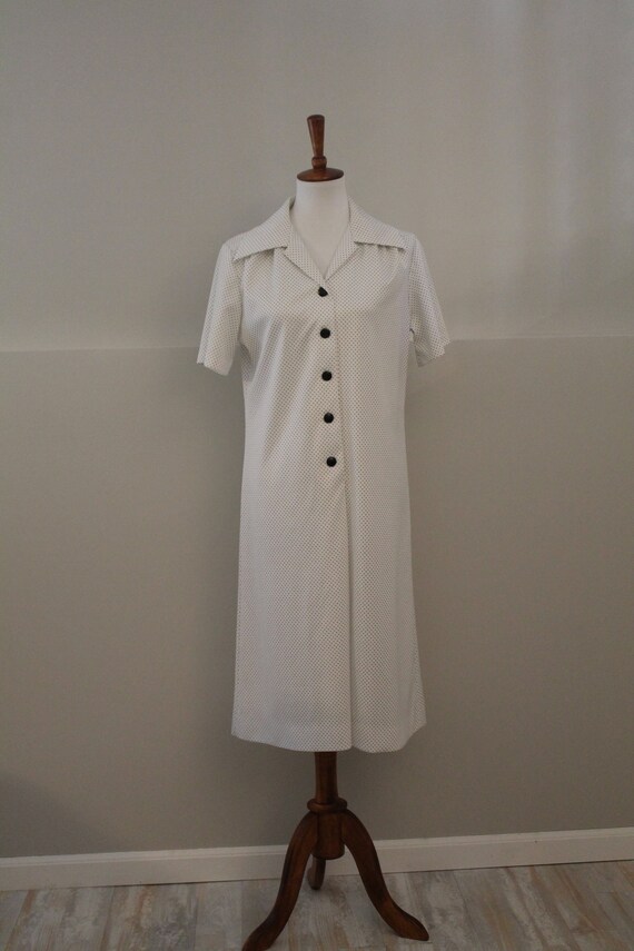 sears black and white dress