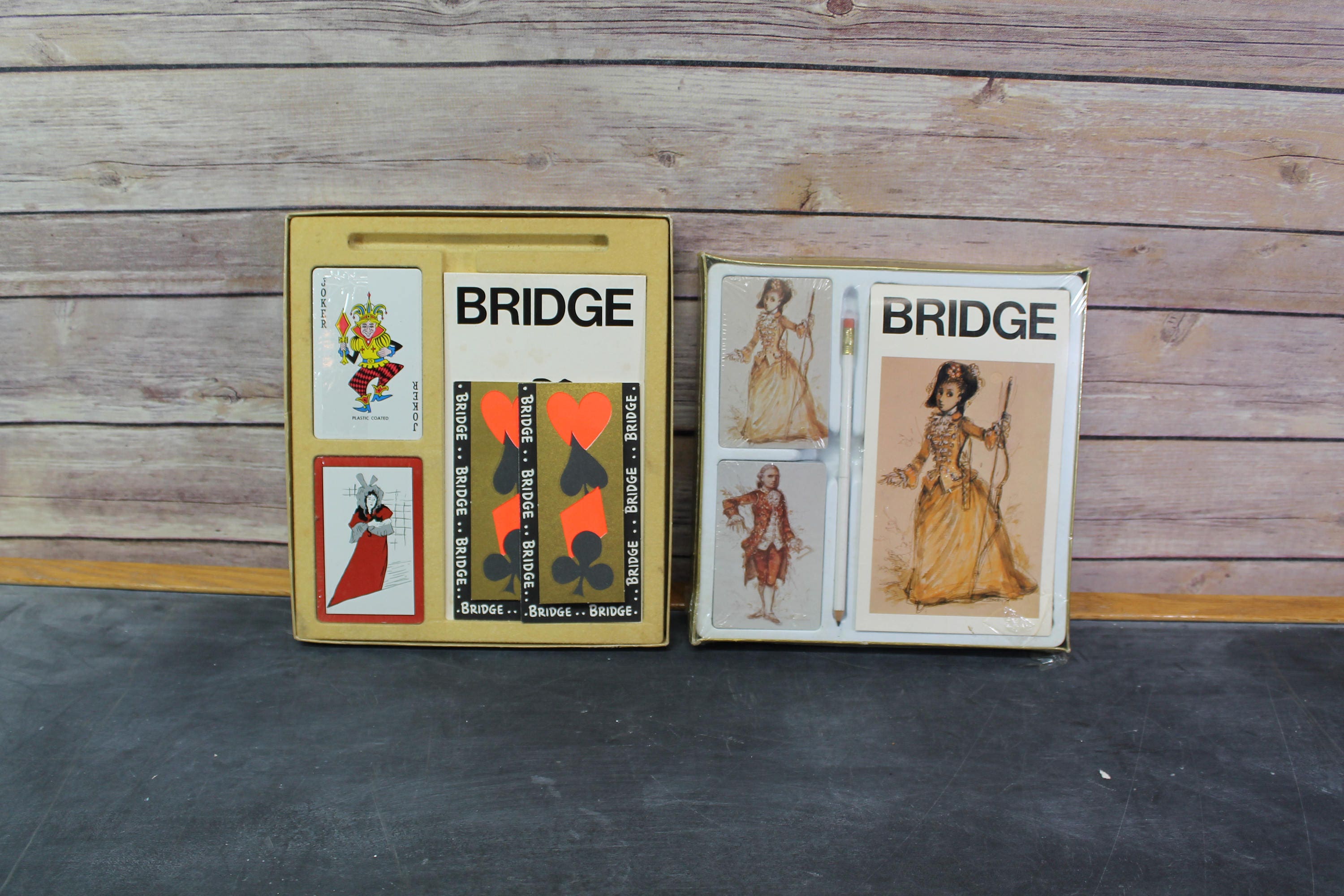 Vintage Bridge Set - Etsy