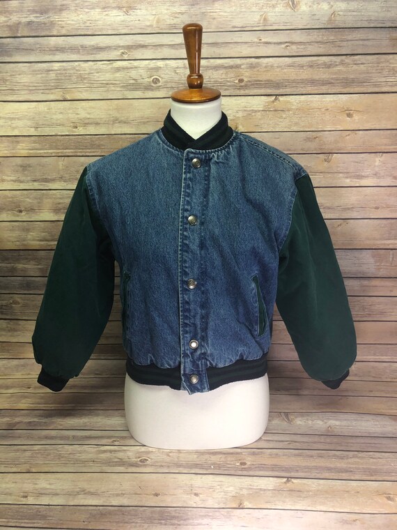 gap quilted denim jacket